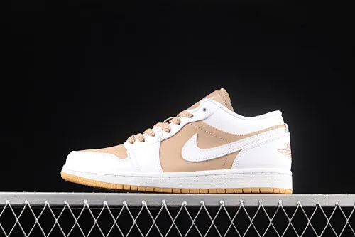 All categories Air Jordan Jordan series basketball shoes Air Jordan 1 Low G version pure original Air Jordan 1 Low AJ1 Joe 1 white and yellow low-top cultural and leisure sports sneakers DN6999-100
